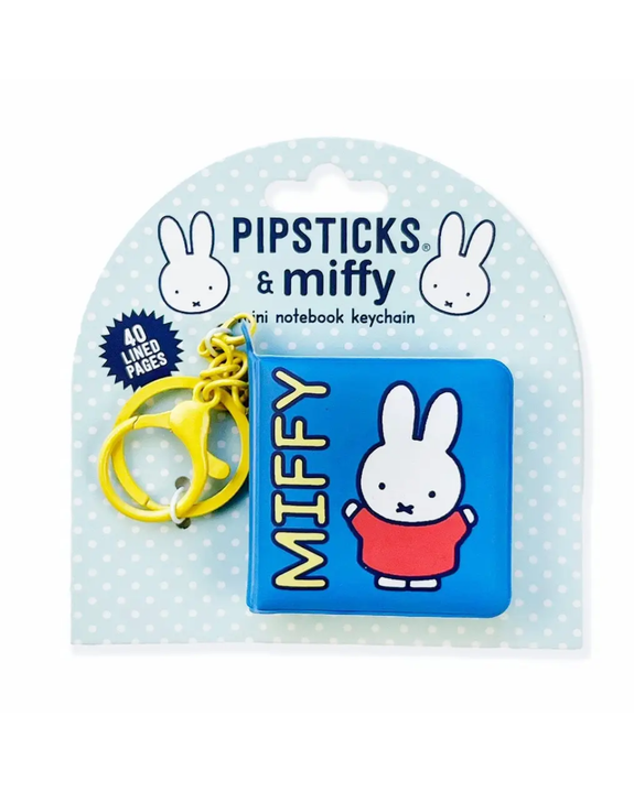 Pipsticks - Miffy Puffy Mini Notebook Keychain