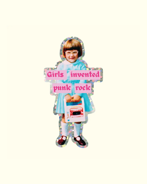 Shellflower - Girls Invented Punk Rock Sticker