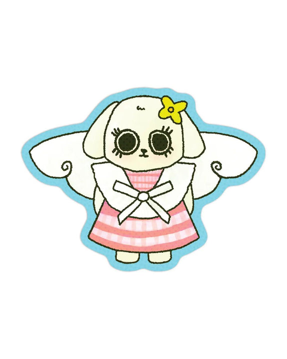 Rags AF - Puppy Angel! Sticker