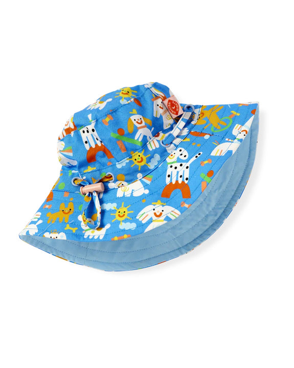 Halcyon Nights - Kids Sun Hat - Puppy Park