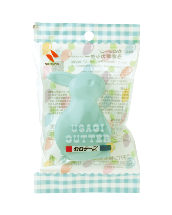 NICHIBAN - Tape Dispenser Rabbit - Ice Blue
