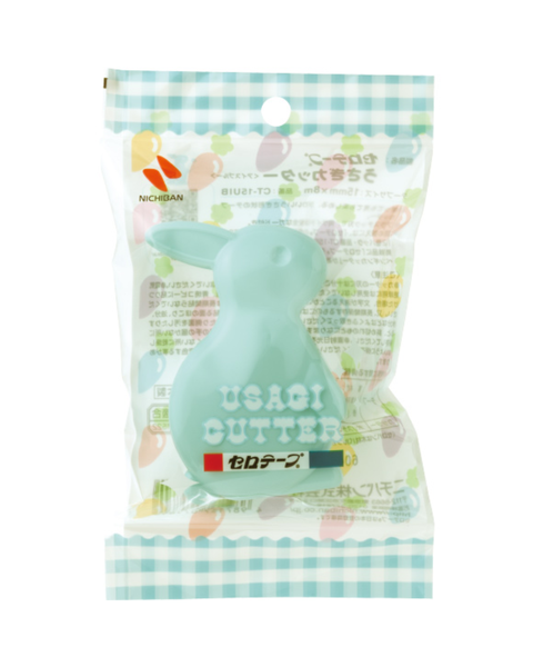 NICHIBAN - Tape Dispenser Rabbit - Ice Blue