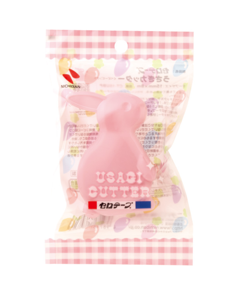 NICHIBAN - Tape Dispenser Rabbit - Baby Pink