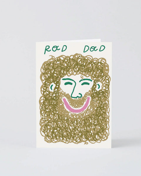 Wrap - Greetings Card - Rad Dad
