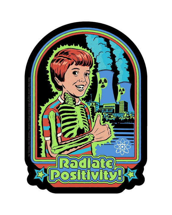Steven Rhodes - Radiate Positivity - Sticker