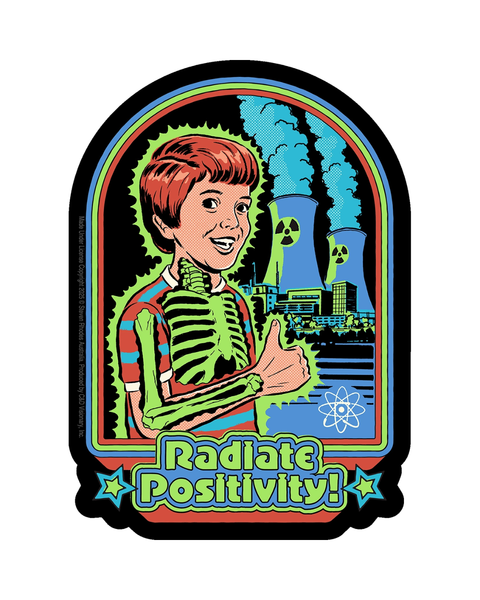 Steven Rhodes - Radiate Positivity - Sticker
