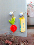 Haricot Vert - Radis Au Beurre Dangle Set