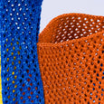 Verloop Knits - Raffia Crochet Mini Bag - Cobalt Yellow
