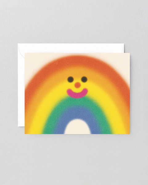 Wrap - Big Rainbow Birthday Kids Greeting Card