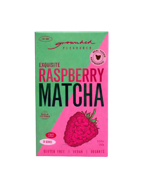 Grounded Pleasures - Raspberry Matcha