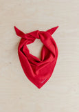 TBCo - Merino Triangle Scarf - Red