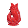 The Original Gluggle Jug - Pitcher Vase - Mini - Red
