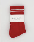 Le Bon Shoppe - Boyfriend Socks - Red