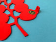 We Are Out of Office - Tomato Trivet - Red