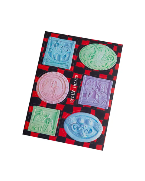Gentle Thrills - Relief Tiles Sticker Sheet