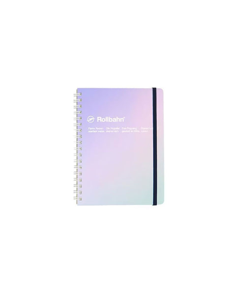 Delfonics - Rollbahn Large Spiral Notebook - Metallic Polarize