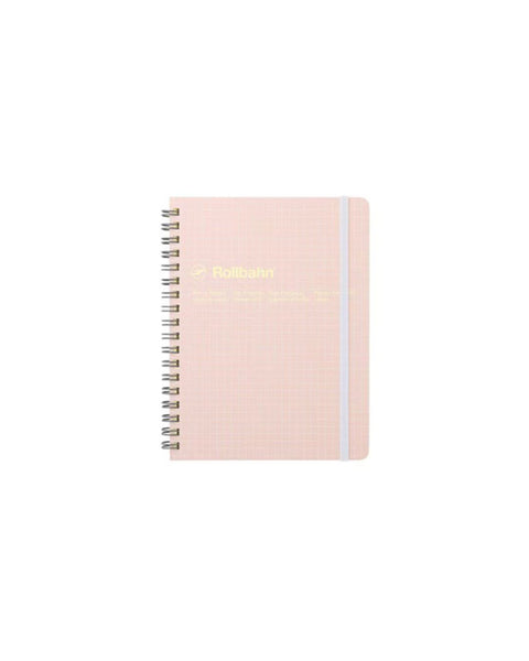 Delfonics - Rollbahn Large Spiral Notebook - Schola - Baby Pink
