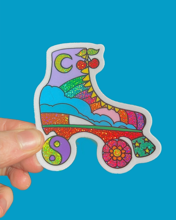 Astral Weekend - Roller Skate Sticker