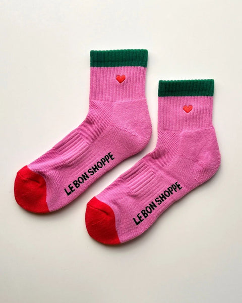 Le Bon Shoppe - Girlfriend Socks - Rose Pink