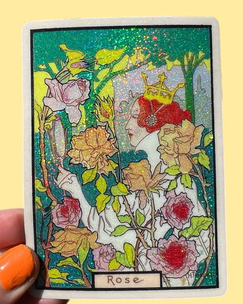 Astral Weekend - Rose Queen Sticker 3 Inch