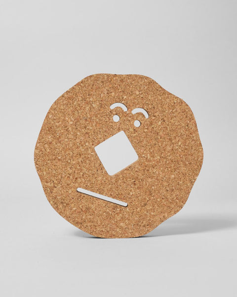 Wrap - Cork Trivet - Round Face