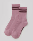 Baggu - Ribbed Sock - Wild Plum Stripe
