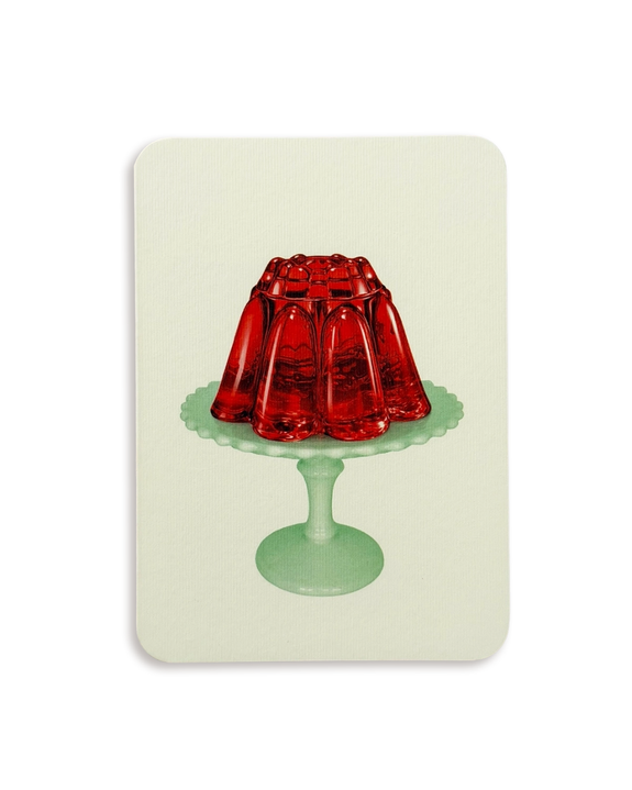 Canonbury Press - Ruby Jelly Greeting Card