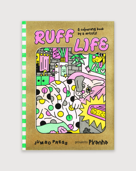 Jumbo Press - Ruff Life Colouring Book