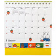 Miffy 2Way Desk Calendar 2025