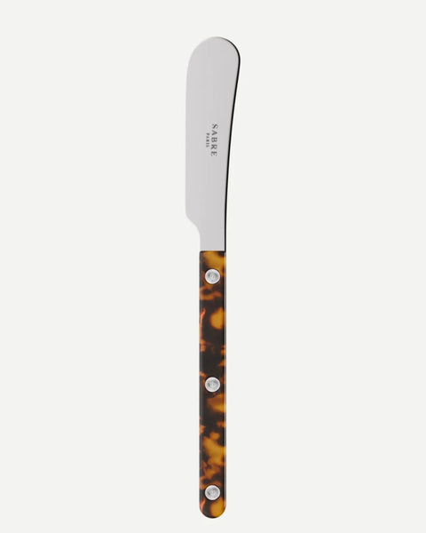 Sabre - Butter Spreader - Faux Tortoise