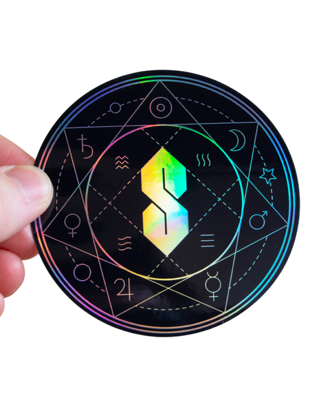 Curlworks - Sacred Geometry Sticker