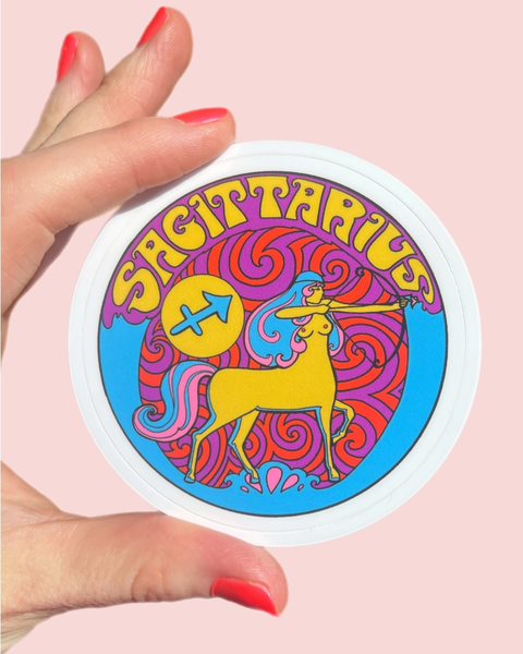 Astral Weekend - Zodiac Sticker - Sagittarius