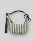 Baggu - Crescent Bag Charm - Sage Stripe