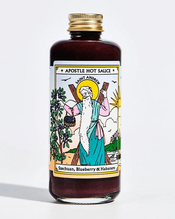 Apostle Hot Sauce - Saint Andrew - Szechuan, Blueberry & Habanero 150ml