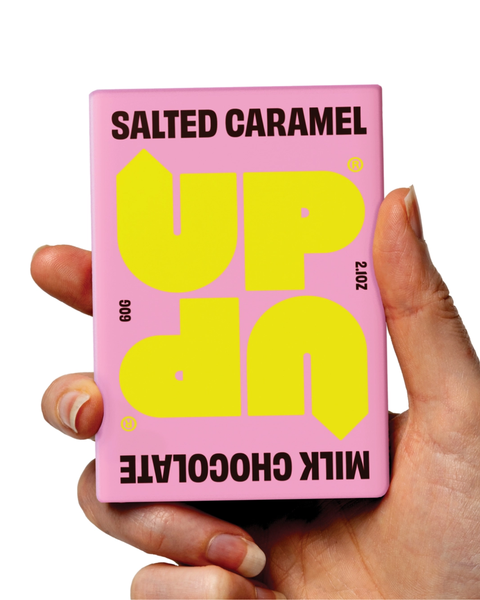 UP-UP Chocolate - Up-Up Salted Caramel Chocolate Bar 60g
