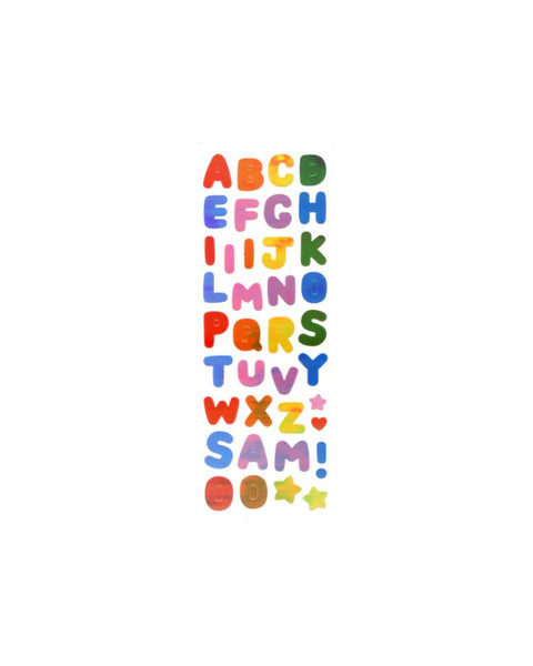 Sticker Fun - Aurora Stickers - Sun Sam's Alphabet