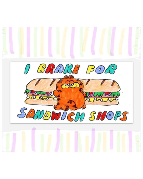 Sandwitch Shop - Sandwich Shop Bumper Sticker