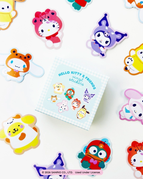 PipSticks - Hello Kitty and Friends Cute Costumes Sticker Confetti