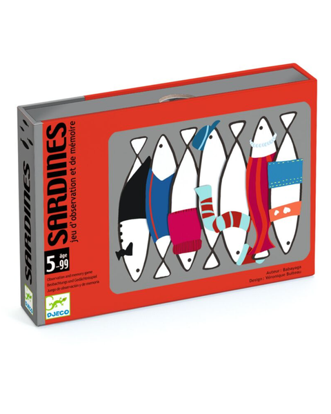 Djeco - Sardines Memory Card Game