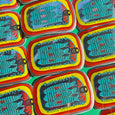 Alex Luciano - Sardine Tinned Fish - Mirror Sticker