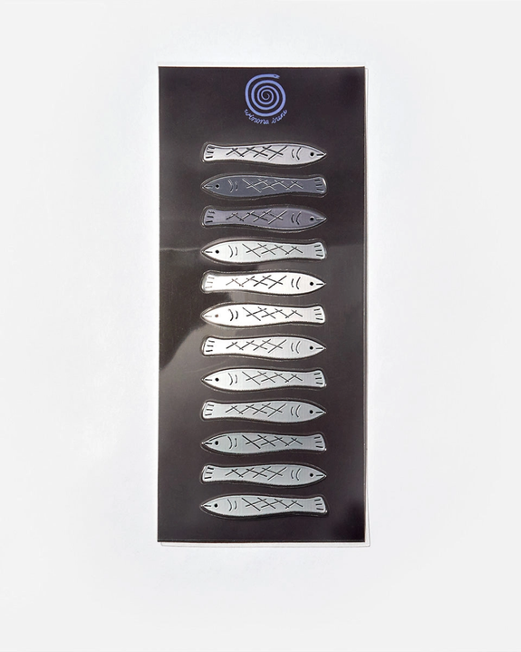 Winona Irene - Sticker Sheet - Sardine Fish