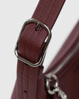 Baggu - Mini Recycled Leather Shoulder Bag - Mahogany