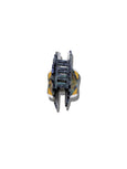 Solar Eclipse - Scallop Seashell Claw Clip - Ocean Blue
