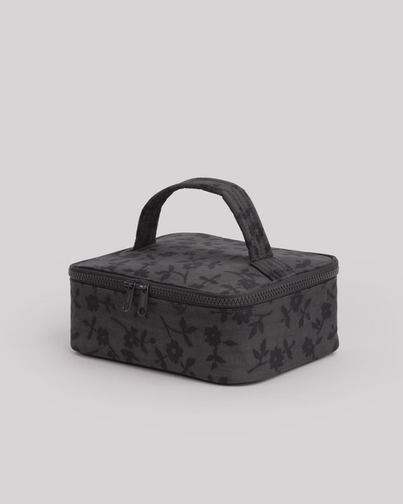 Baggu - Small Cosmetic Case - Charcoal Ditsy Floral