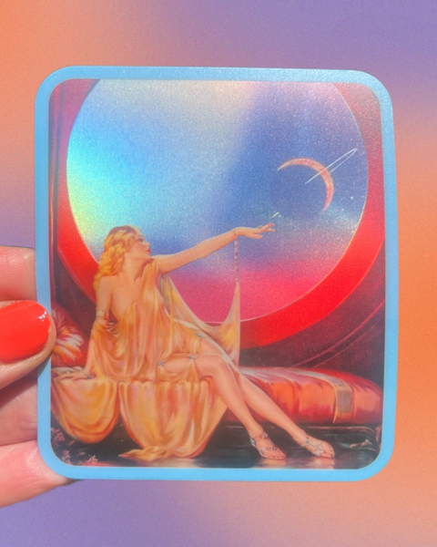 Astral Weekend - Sci-Fi Space Fantasy Sticker