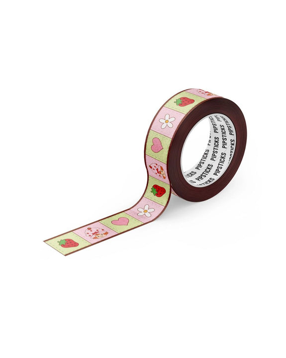 PipSticks - Strawberry Shortcake Quaint Quilt Washi Tape