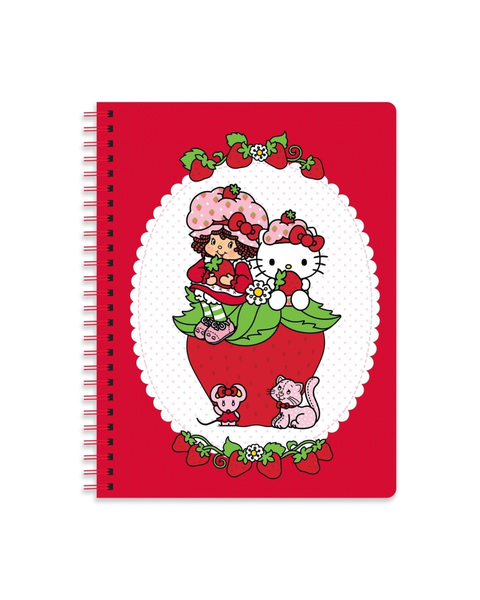 PipStickers - Strawberry Patch Friends Spiral Notebook
