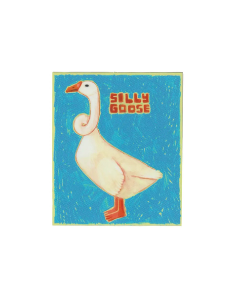Rags AF - Silly Goose! Sticker