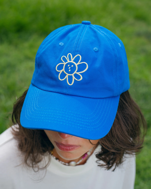 Tarta Gelatina - Silly Flower Cap - Cobalt Blue