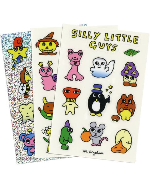 Tom Bingham - Little Guys Vinyl Sticker pack *Series two!*